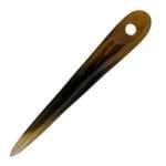 MRYN03d Natural Hand made buffalo Horn Yarn Needle
