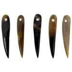 MRYN04 Natural Hand made buffalo Horn Yarn Needle
