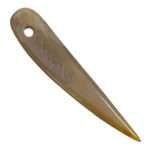 MRYN04e Natural Hand made buffalo Horn Yarn Needle