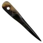 MRYN05c Natural Hand made buffalo Horn Yarn Needle