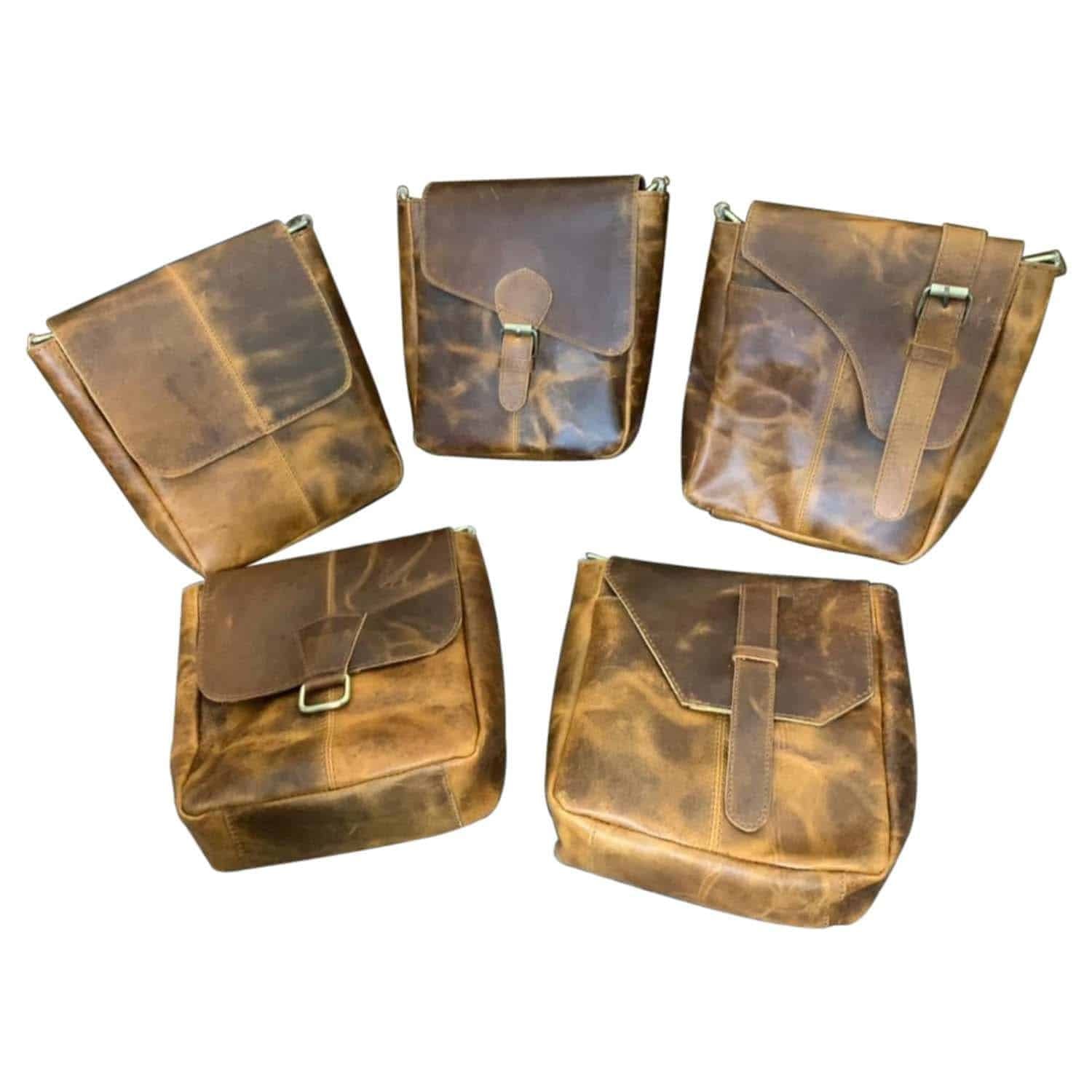 BG191 LeatherManor Formal Sling Bag BG191 LeatherManor Formal Sling Bag