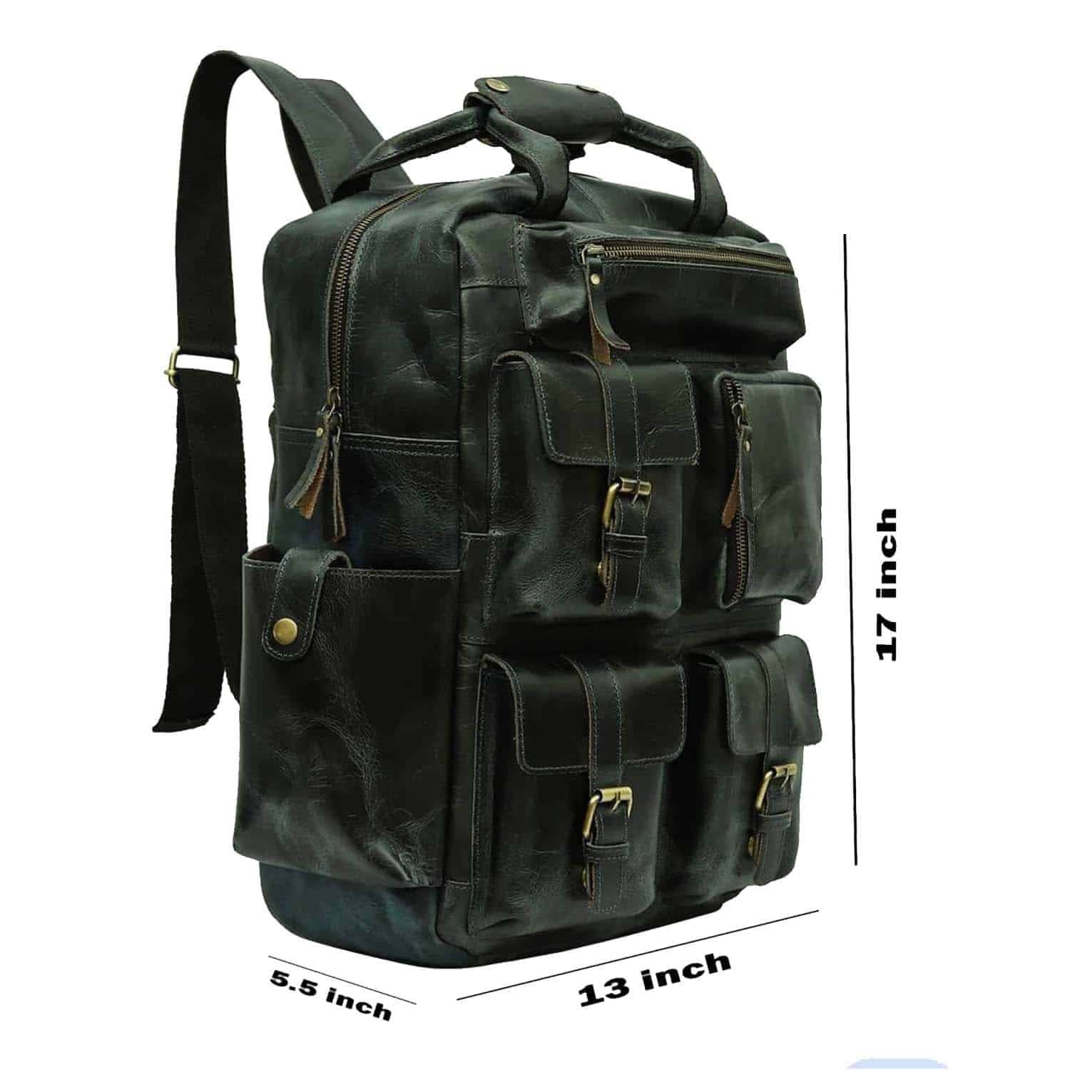 BG193 Rexo Crunch Leather Backpack BG193 Rexo Crunch Leather Backpack