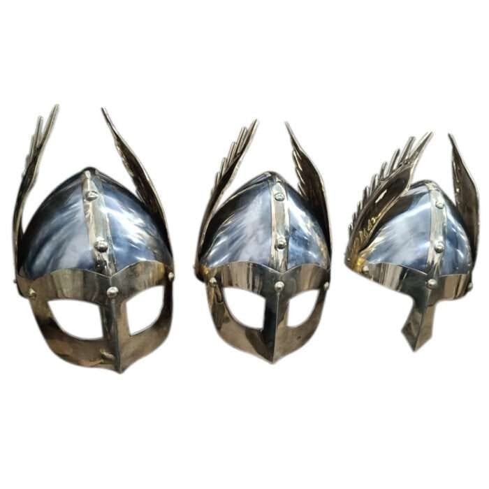 H177b Medieval Mask Viking Helmet