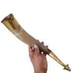 HR112a Bull Horn Gaumukhi Shringi