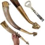 HR112e Bull Horn Gaumukhi Shringi