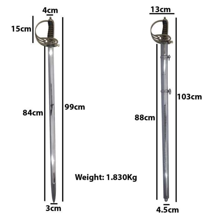 SD231i Cavalry Saber Sword