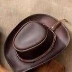 Leather hat copy