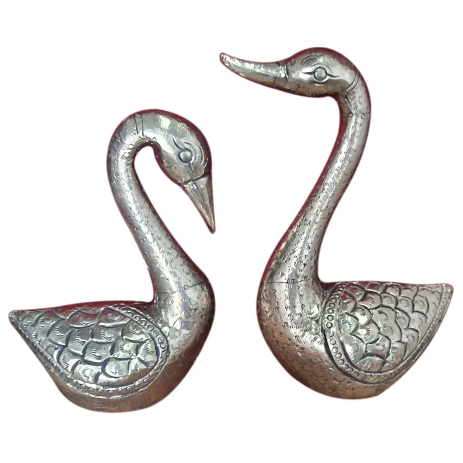 SW01 Vintage Silver Swan Set SW01 Vintage Silver Swan Set