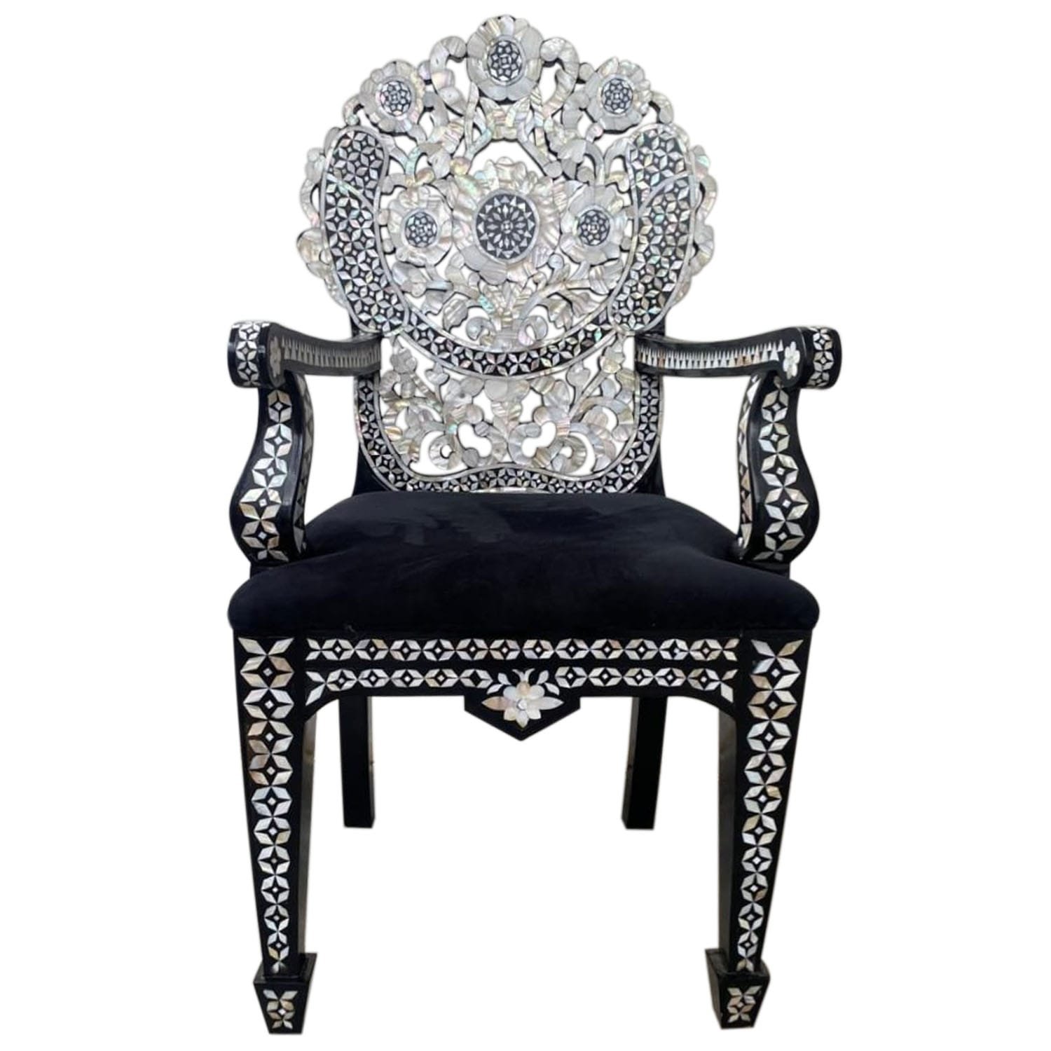 AC01 Pearl Inlay Armchair AC01 Pearl Inlay Armchair