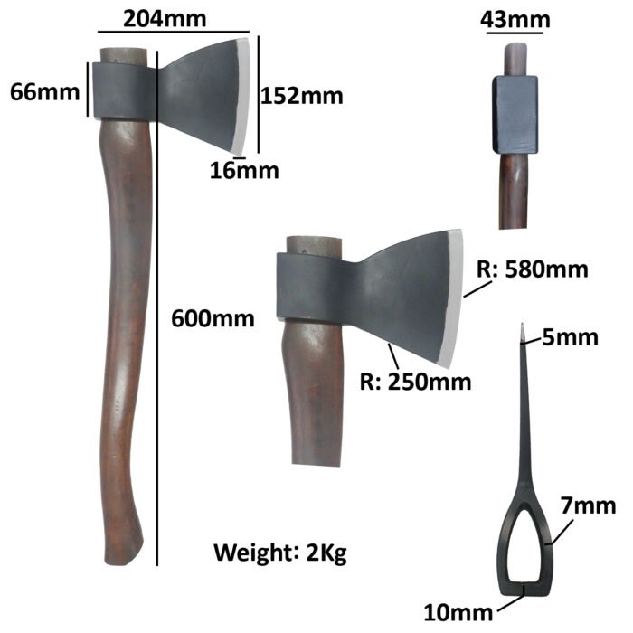AX65e Viking Chopping Axe