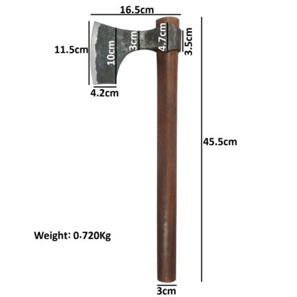 AX66a Viking Bearded Axe