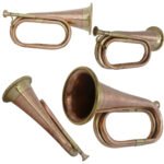 BU30f Coiled Military Bugle