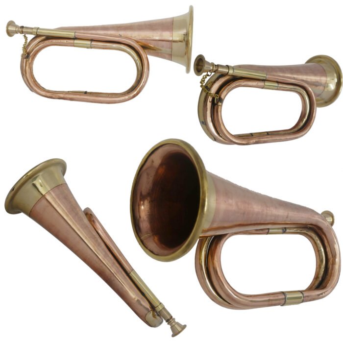 BU30f Coiled Military Bugle