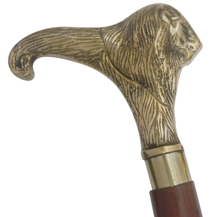 WS17a Lion Head Cane