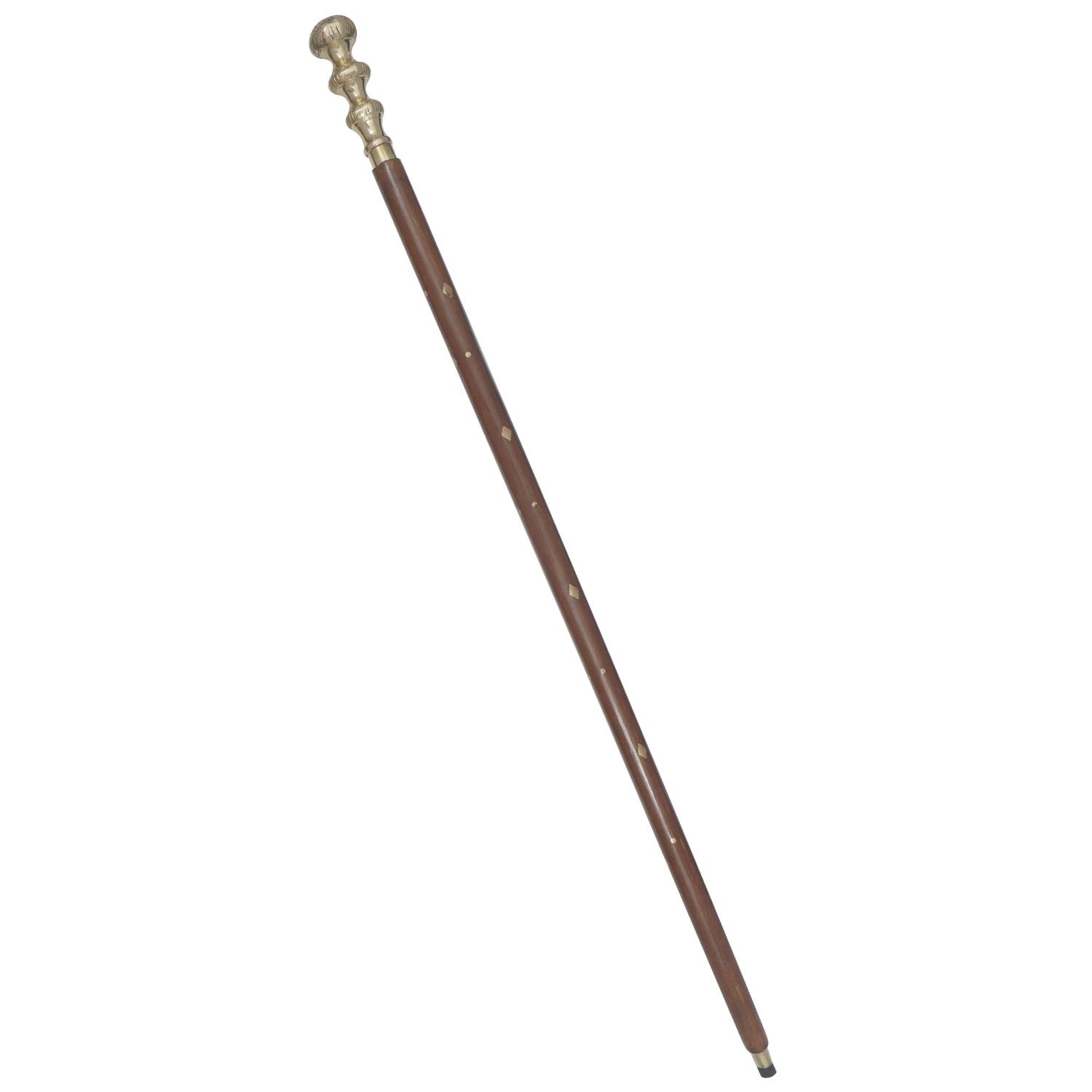 WS19 Decorative Brass Cane