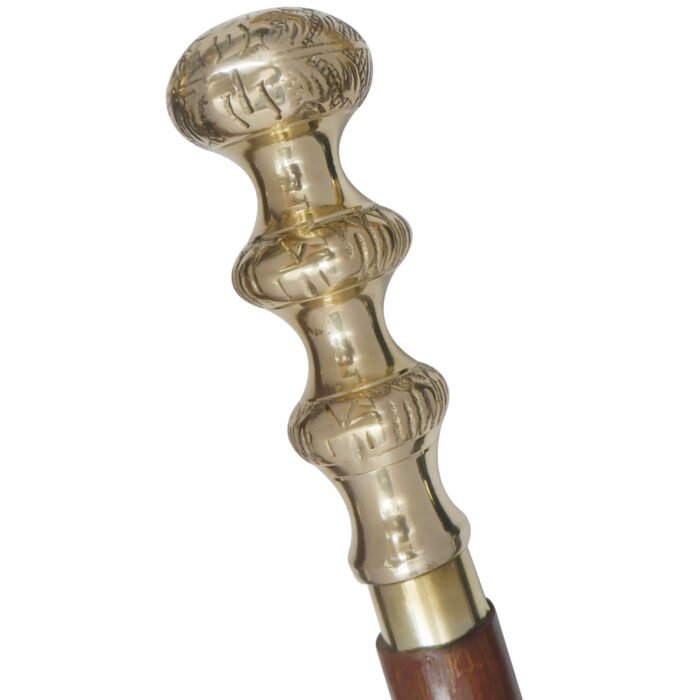 WS19a Decorative Brass Cane