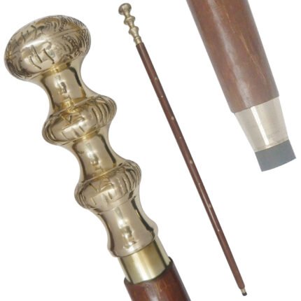 WS19c Decorative Brass Cane