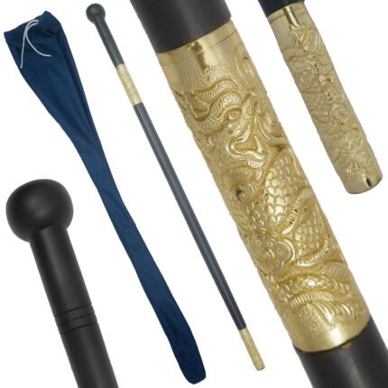 WS22a Decorative Samurai Walking Cane