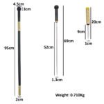 WS22h Decorative Samurai Walking Cane