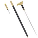 WS23 Eagle Head Samurai Walking Cane