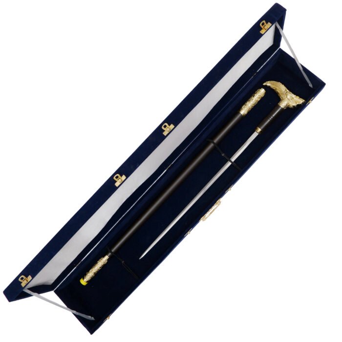 WS23l Eagle Head Samurai Walking Cane