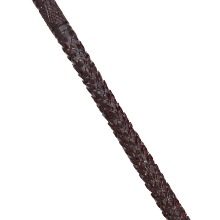 WS26c Braided Pattern Wooden Walking Stick