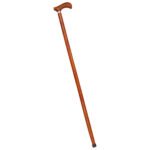 WS27 Carved Braided Wooden Walking Stick